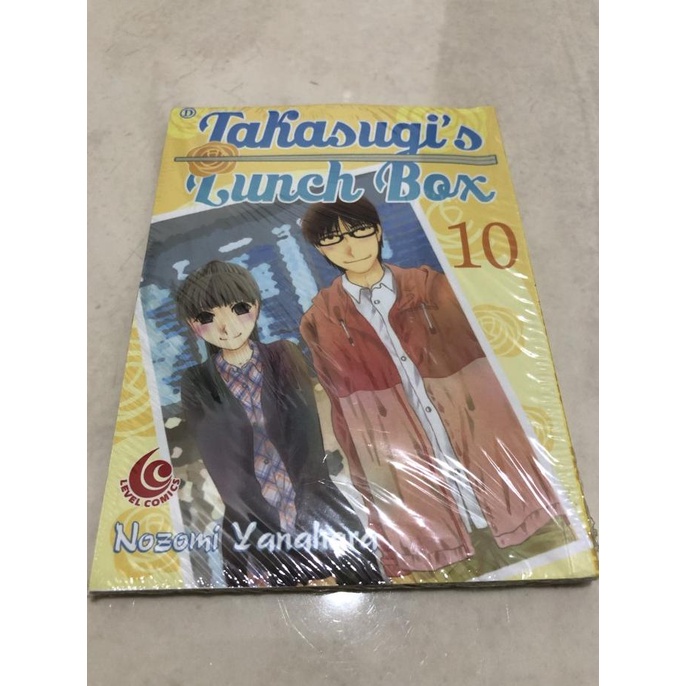 Buku komik takasugi's lunch box cabutan