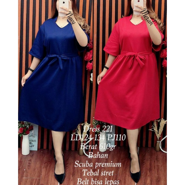 Dress Scuba Jumbo 221