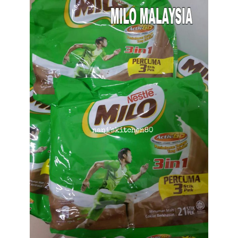 

Milo Malaysia Original Exp 31/10/2021