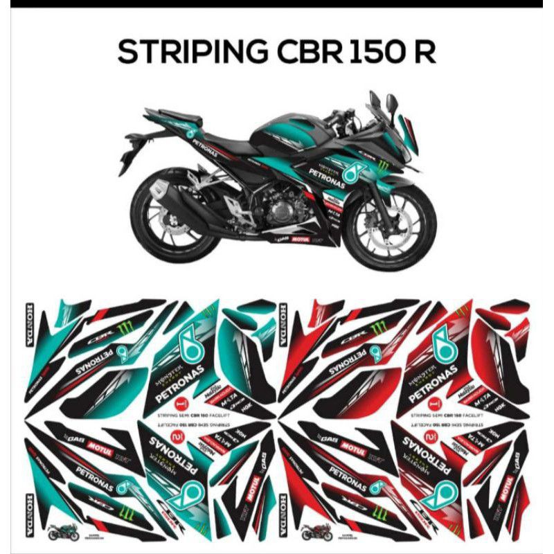 striping CBR 150R / striping motor CBR / sticker cbr