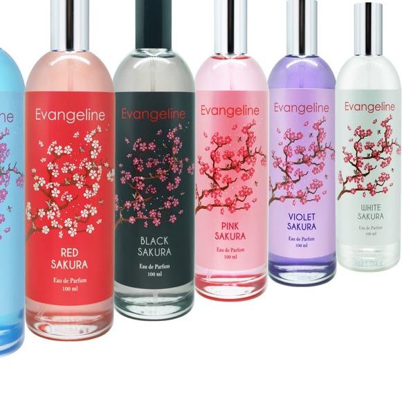EVANGELINE PARFUM EDT 100ML SAKURA - PARFUM EVANGELINE SAKURA