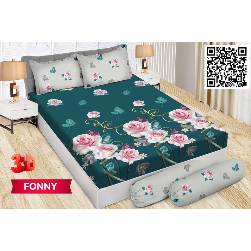 (BISA COD) SPREI BONITA DISPERSE UK 180*200 CM DIJAMIN TIDAK LUNTUR