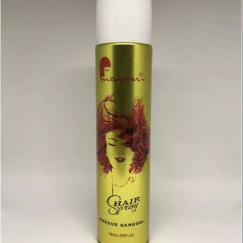 Mayon Hair Spray 550ml / Penata Sanggul / Penata Rambut / Pengeras Rambut