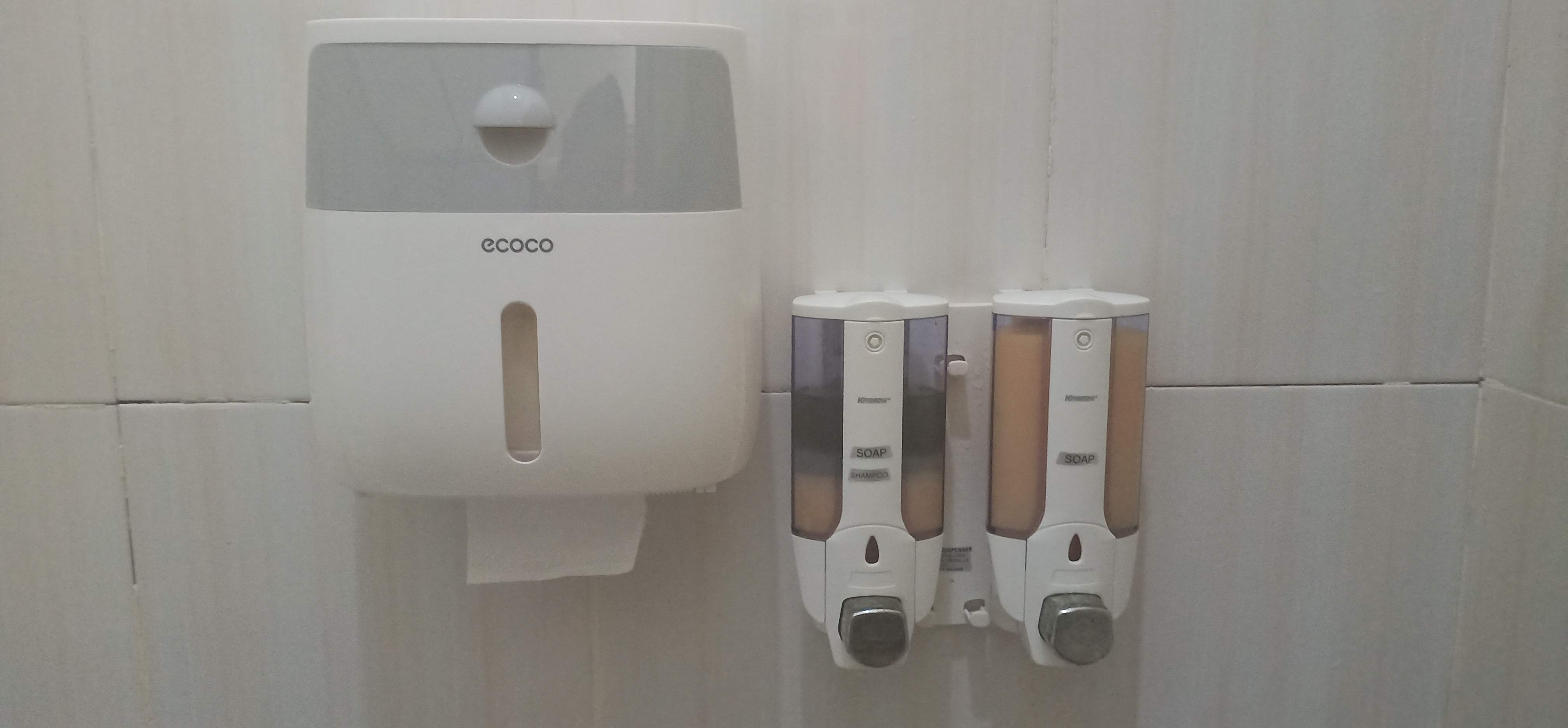 Unik#e1804 Ecoco Tempat Tisu / Toilet Corner / Kotak Tisu Tempel Dinding Kamar Mandi Anti Air