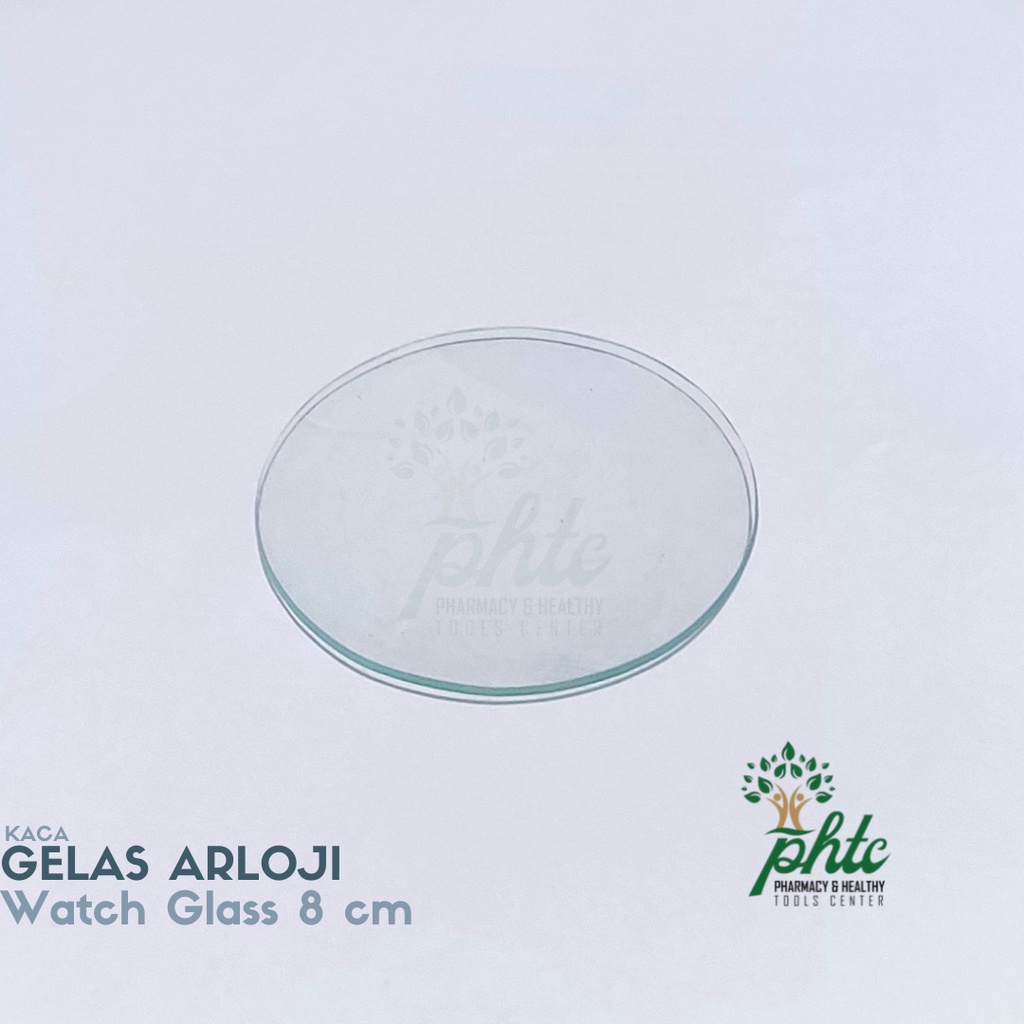 Kaca Arloji 8 cm l Watch Glass l Gelas Arloji Kaca Diameter 8cm