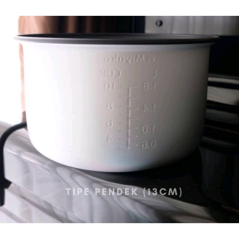 Panci teflon Magic Com Miyako 1.8liter Original / Panci Rice Cooker 1.8L Pendek 13cm