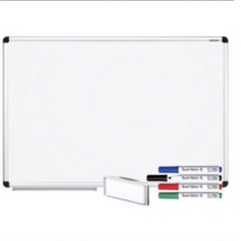 whiteboard papan tulis putih spidol stand besi kaki besi ukuran kecil 120 x 90 cm white board ready 