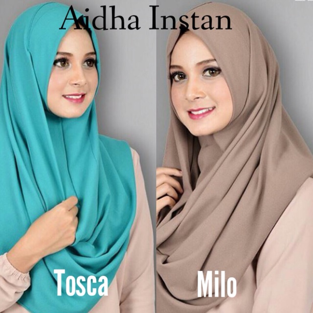 Pasmina Aidha Instan Diamond Crepe