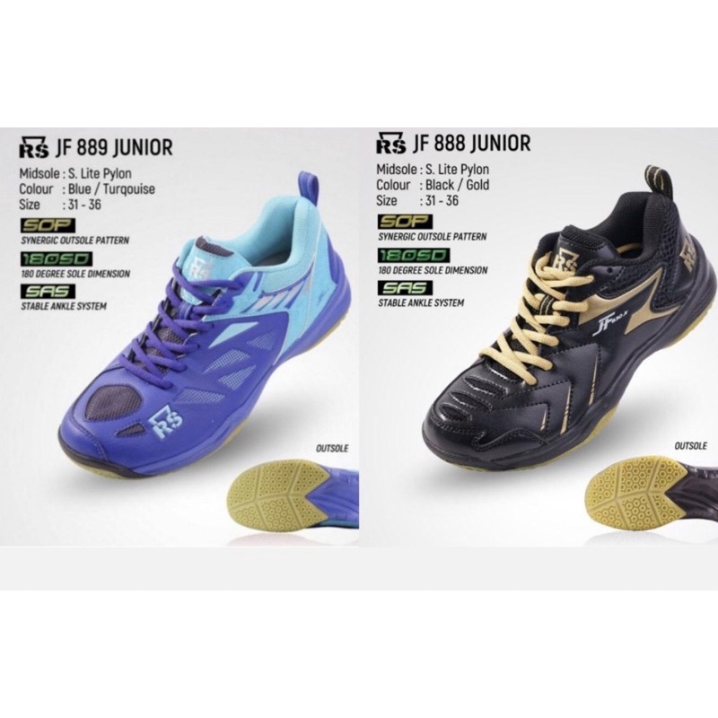 SEPATU BADMINTON RS JUNIOR