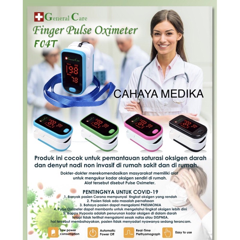 Oximeter General Care Sonosat F01-W /Oximeter Puremed