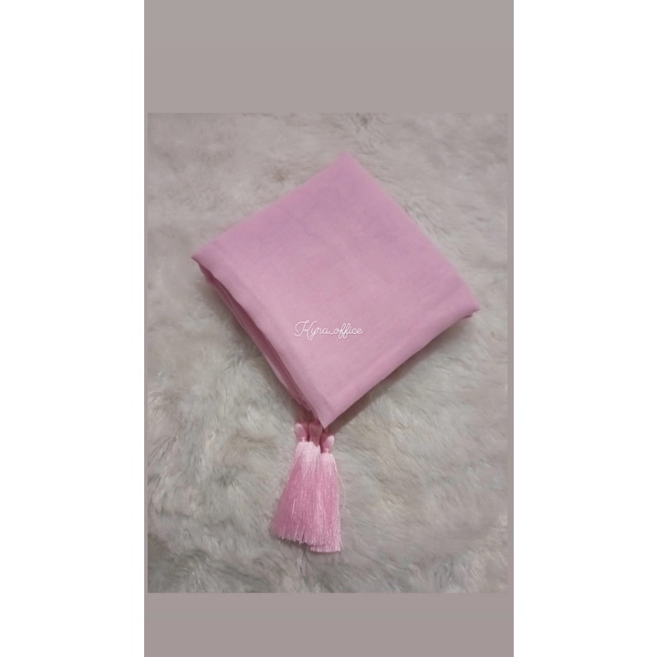 BEST SELLER HIJAB  SEGI EMPAT PARIS KYRA BASIC TASSEL, PARIS POLOS TASEEL, PARIS PREMIUM TASSEL, JIL