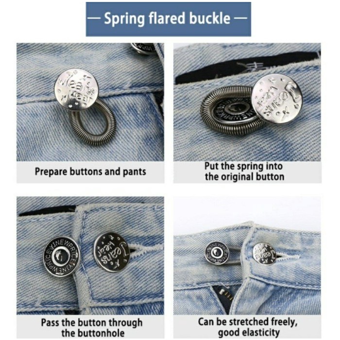 Button Spring Universal Bahan per