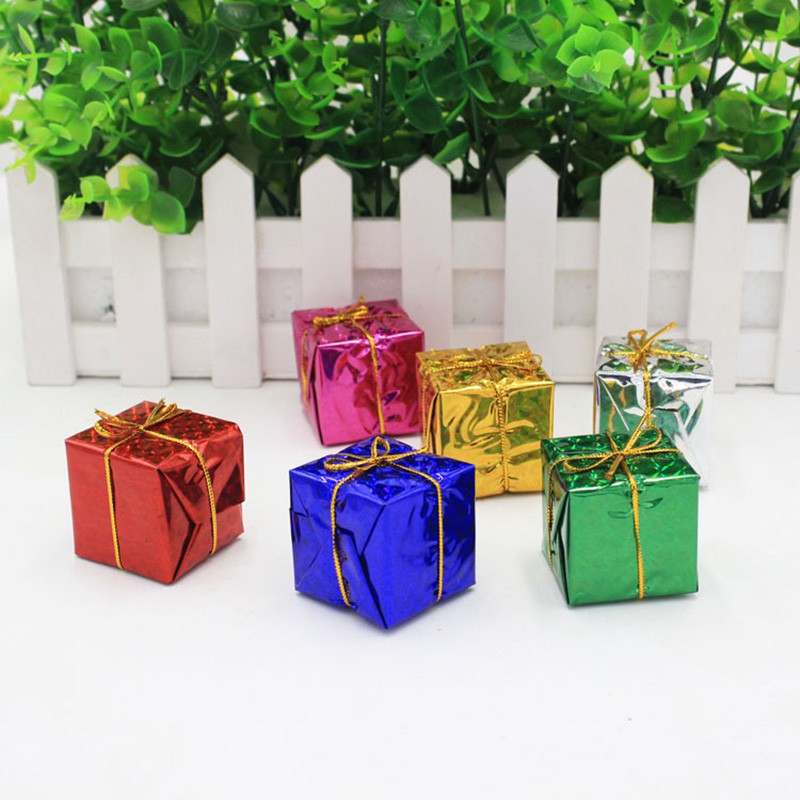 2.5cm 24pcs Ornamen Christmas Xmas Tree Pendant ornamen natal hiasan gantung kado natal