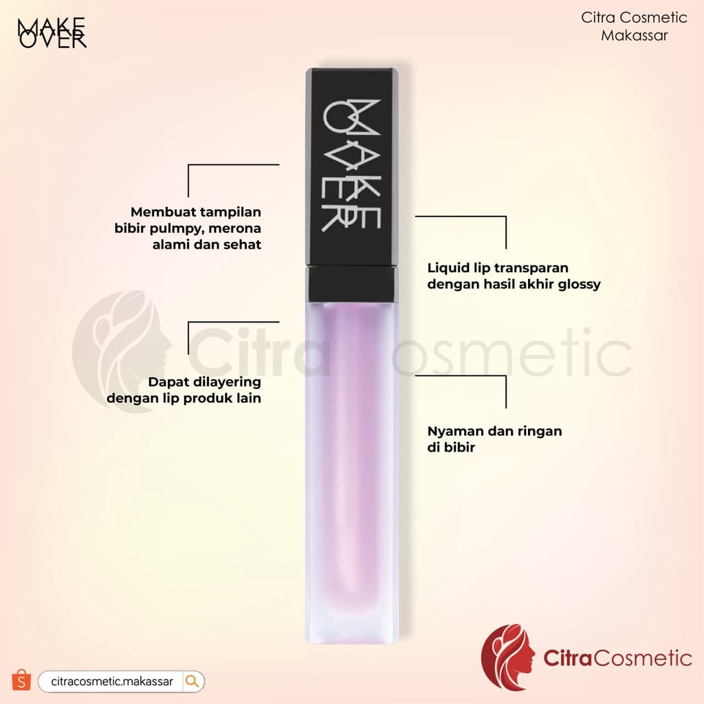 Make Over Powerstay Glossy Lip Top Coat 6.2 Gr