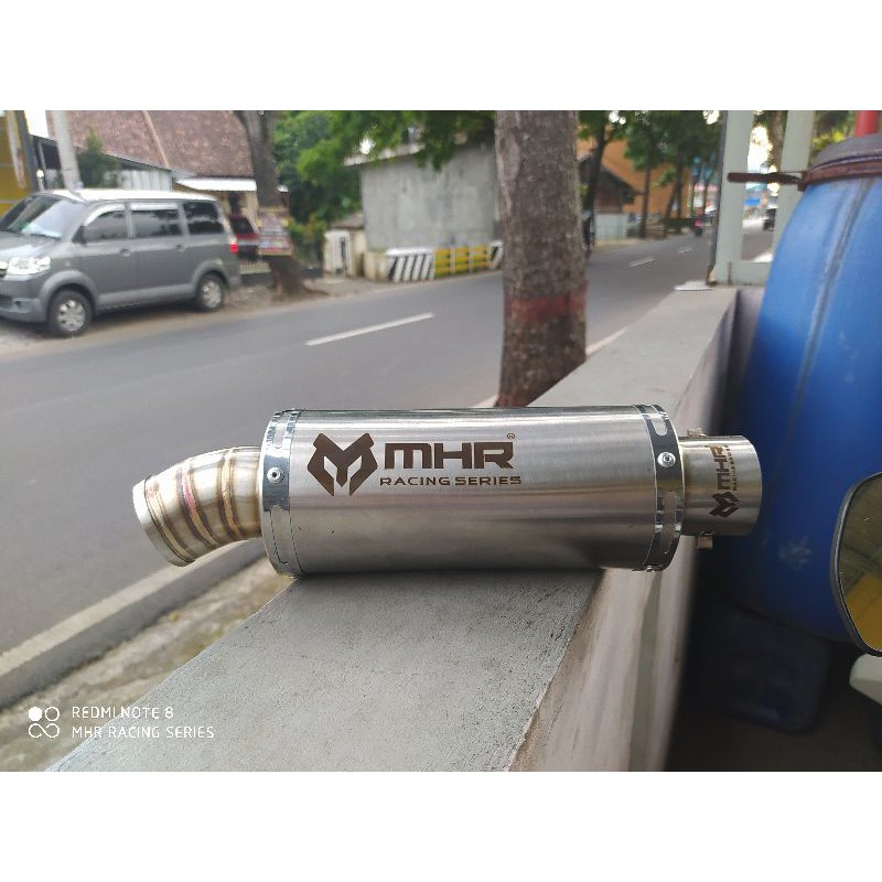 SILINCER KNALPOT MHR RACING NEW LOGO INLET 50mm