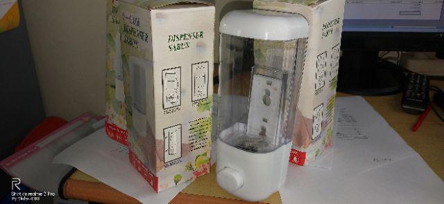 (foto Asli) Dispenser Hand Sanitizer Hand Soap / Dispenser Sabun Cair Single Dekorasi Kamar Mandi