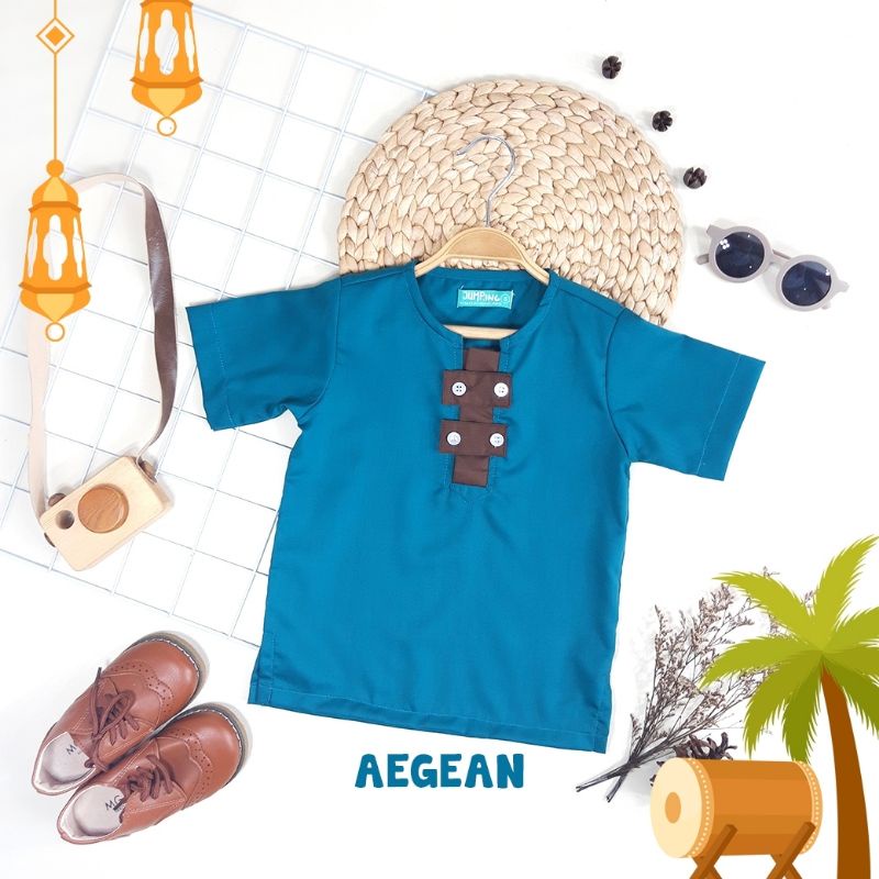 Koko Kareem Pakaian Muslim Pakaian Anak Cowok Usia 1 sd 10 Tahun Baju Koko Anak KBS