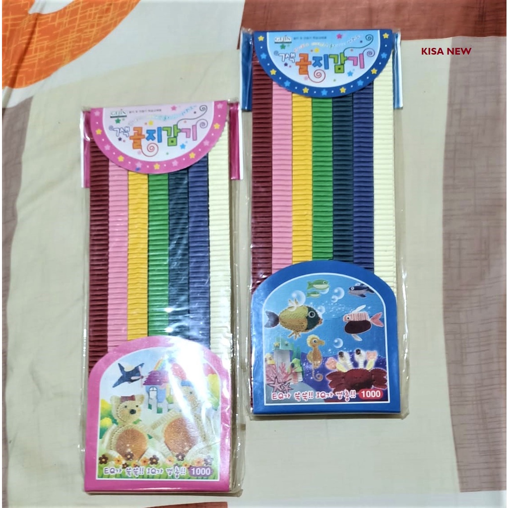 

[KISA NEW] CORUGATED PAPER CRAFT WARNA WARNI KOREA