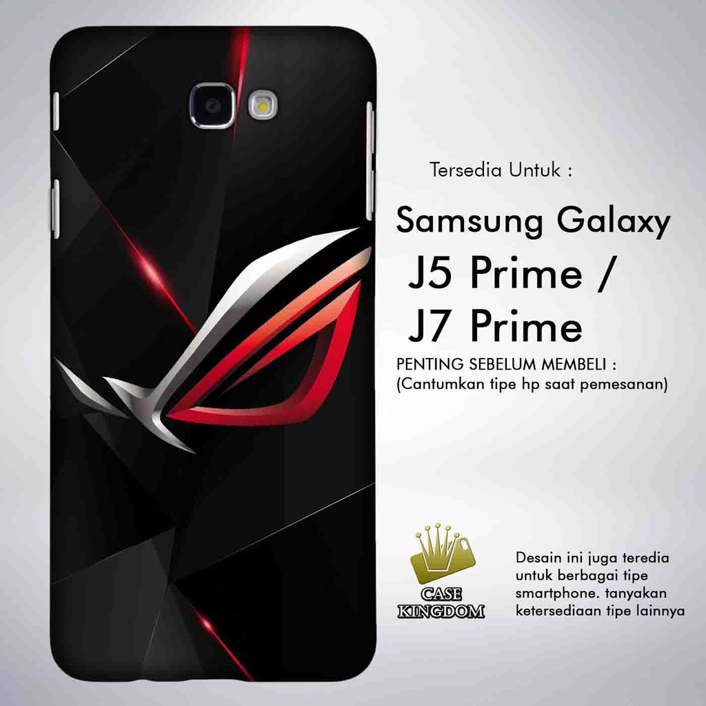 Asus ROG 1 Casing Custom Samsung Galaxy J7 Prime | J5 Prime Case Cover