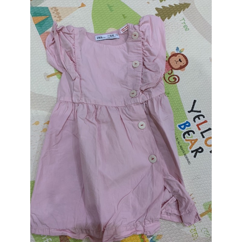Dress Pink Zara Baby Girl Preloved