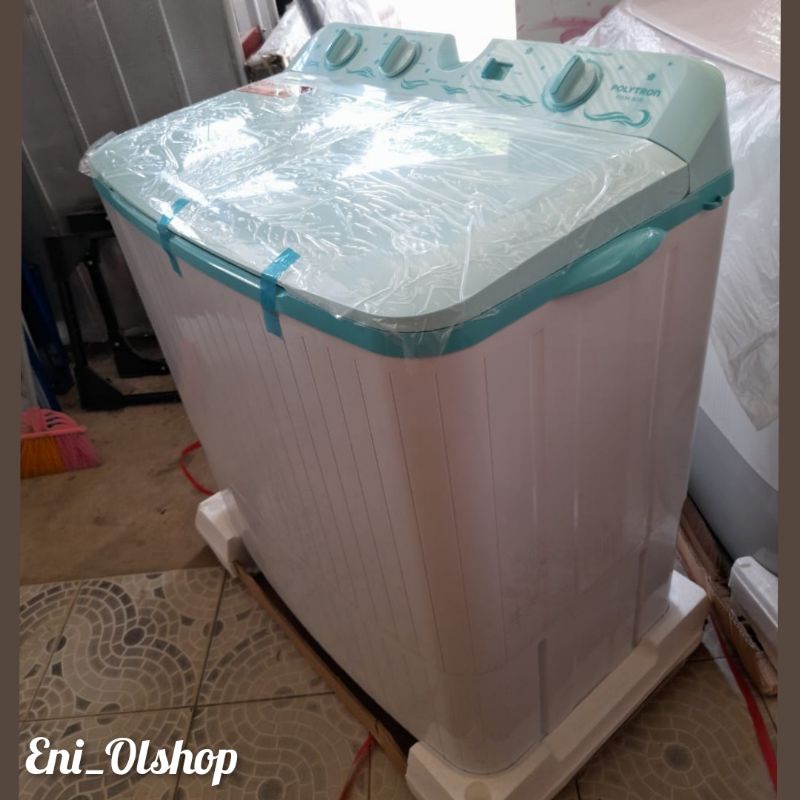 Mesin Cuci Polytron PWM-9076 9KG 2 Tabung Palembang