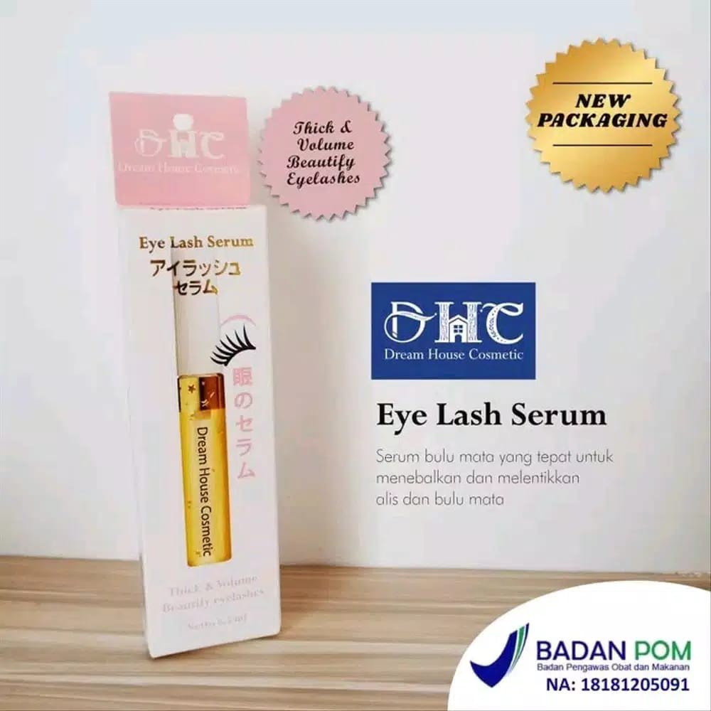 SERUM BULU MATA DHC EYELASH TONIC SERUM PEMANJANG BULU MATA BPOM - PENUMBUH BULU MATA