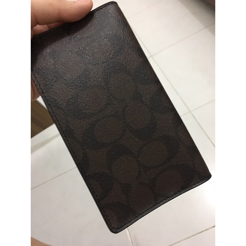 Preloved Coach dompet tipis bisa untuk kartu/uang