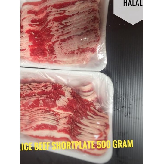 

☜ USA slice beef short plate/daging iris/500gr ♚