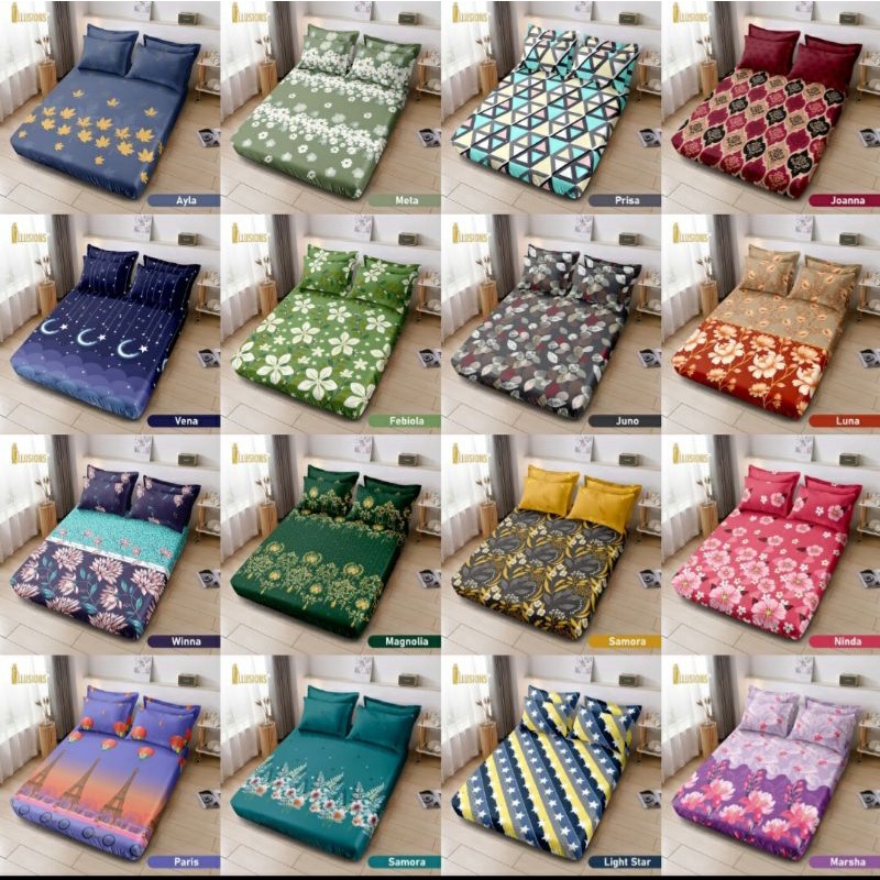 SPREI ILLUSIONS UK.180×200CM/SPREI ILLUSIONS KING B2