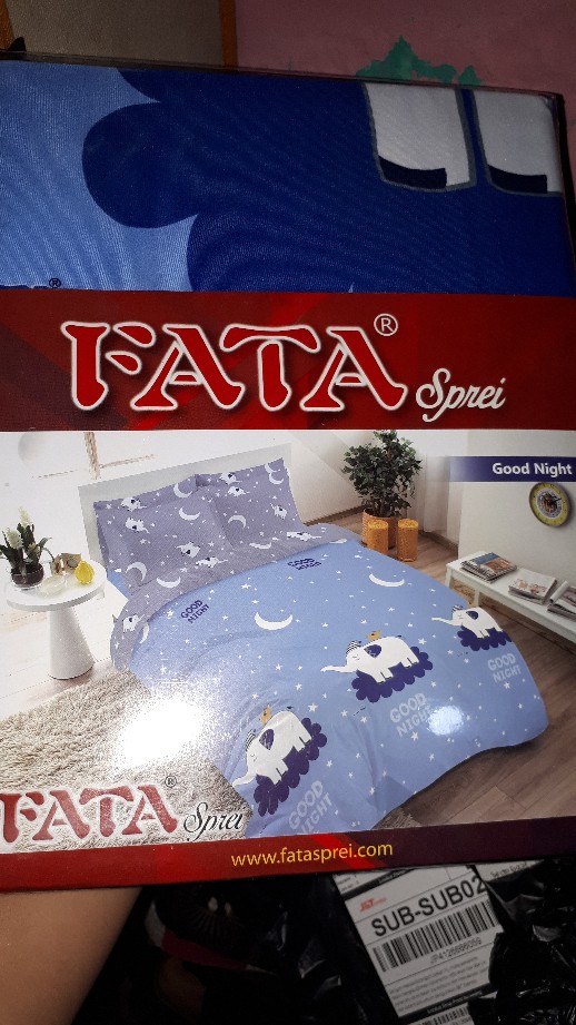 Sprei Fata New Edition Good Night/juliette/safari Garden/latonia/pineapple/strawberry/angela/baby