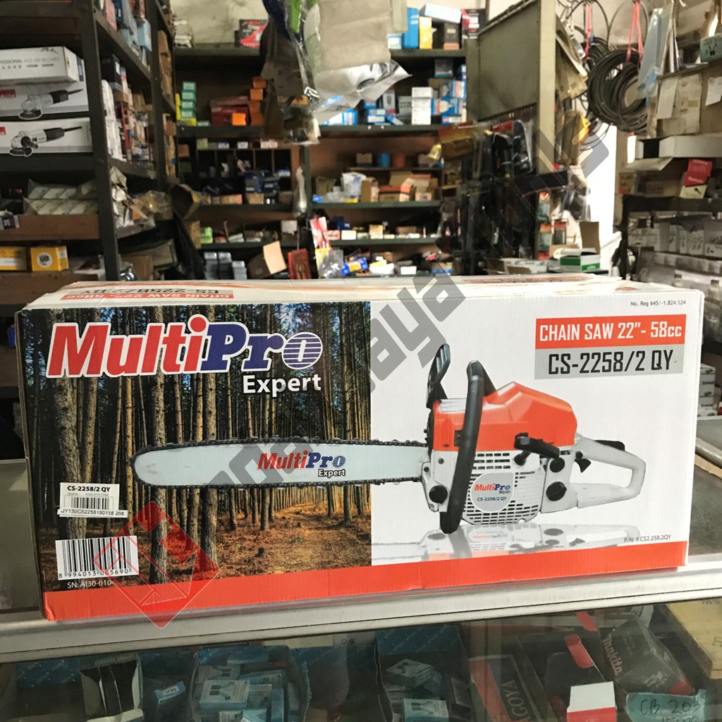 Mesin Chain Saw 22&quot; MULTIPRO EXPERT 2 Tak - Gergaji Potong Pohon Kayu