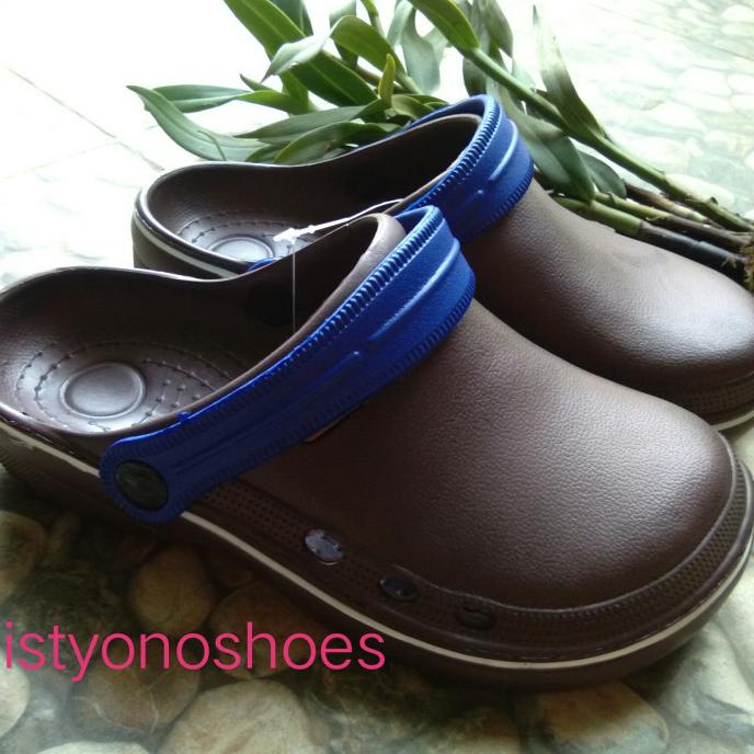 Terbaik Original Sandal Warna#Sepatu Sandal Komin#Sandal Medis#Sandal Ruang Operasi - Hitam, 40