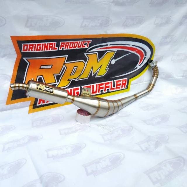 Knalpot RCB Satria Hiu - Satria Lumba - Satria RU - LSCM