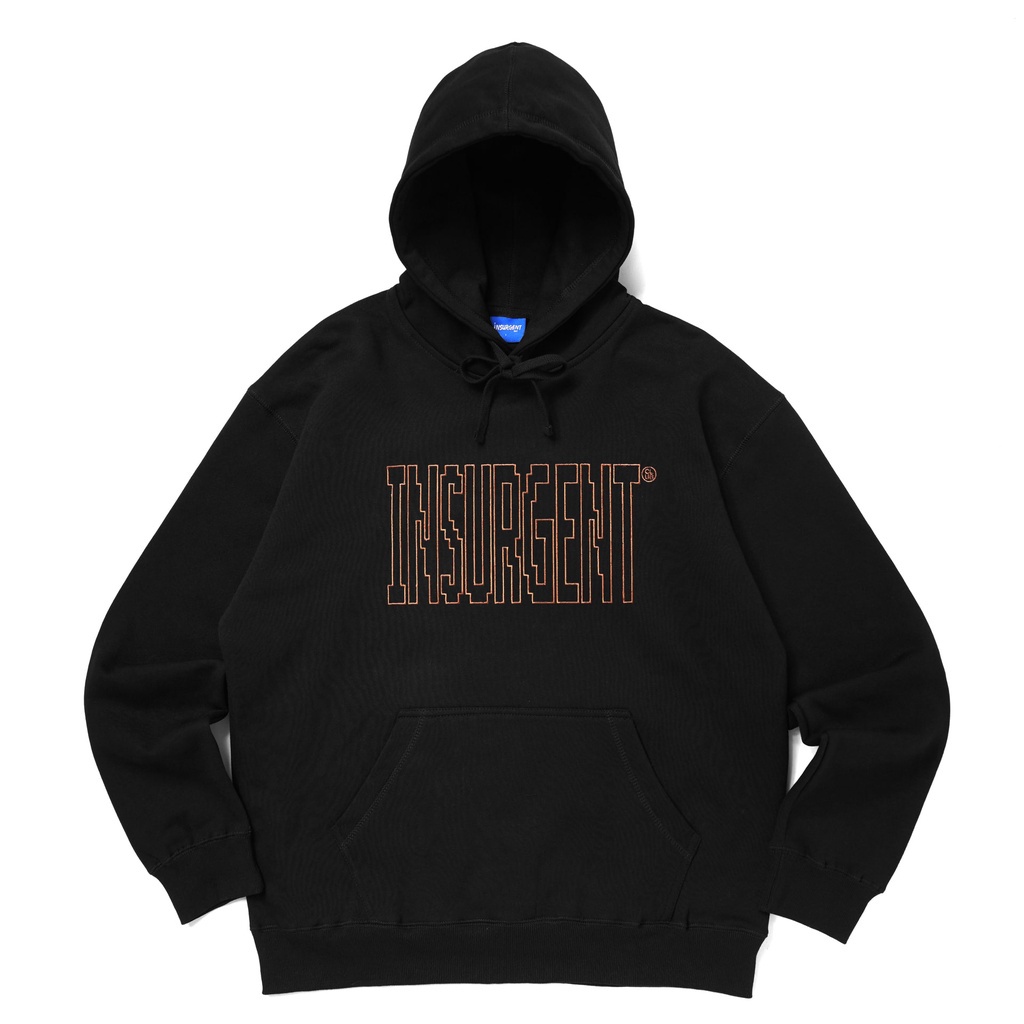 Insurgent Club - Bitmap Hoodie Black