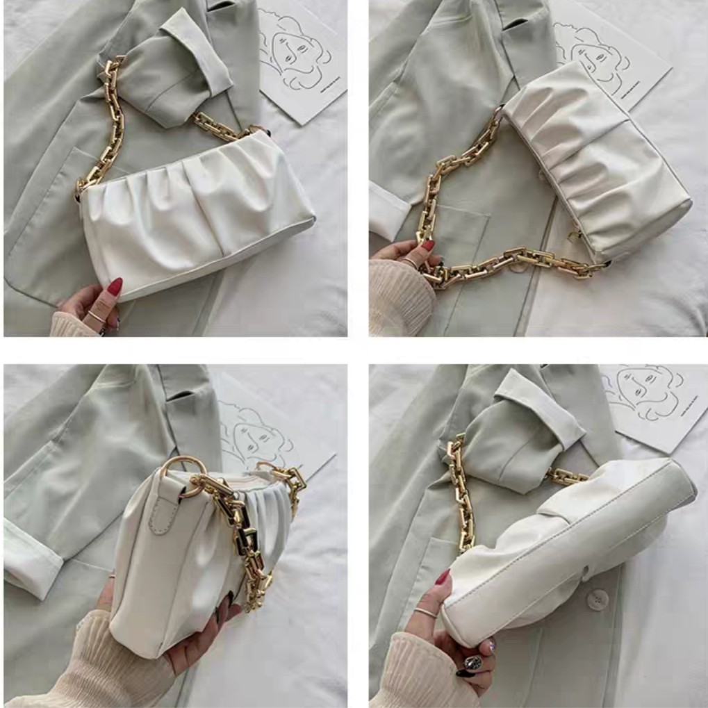 BJ57325 - BLACK/BLUE/PURPLE/WHITE/YELLOW - TAS IMPORT TAS WANITA FASHION IMPORT MODIS ELEGAN TERMURAH TERLARIS TERBARU BAGSTORE JAKARTA TAS BATAM CR7325 ELJ5063 BQ3016