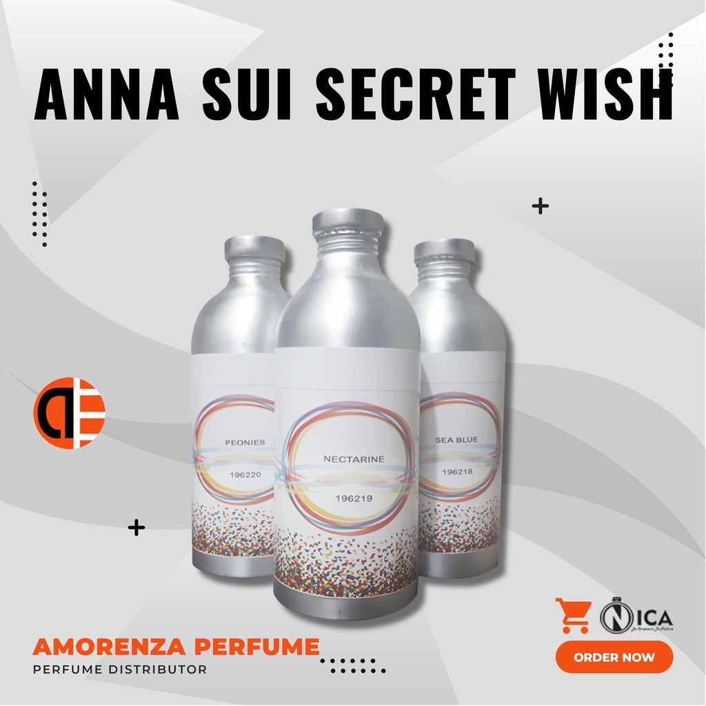 BIBIT PARFUM MURNI ANNA SUI SECRET W1SH - ADELINE NICA FRAGRANCE 500 ML SEGEL PABRIK