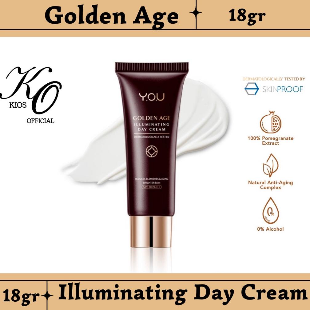 You Golden Age Series Paket 3 In 1 Refining Serum/Day/Night Cream 18Gr