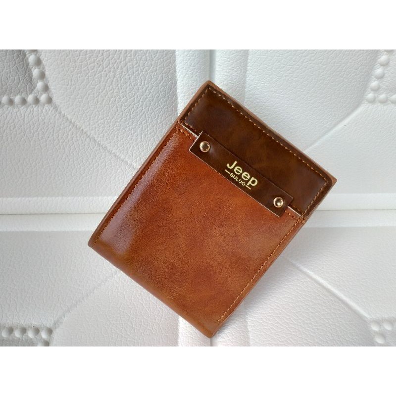Fashion pria Jeep Dompet JEEP Dompet Kulit Asli Original