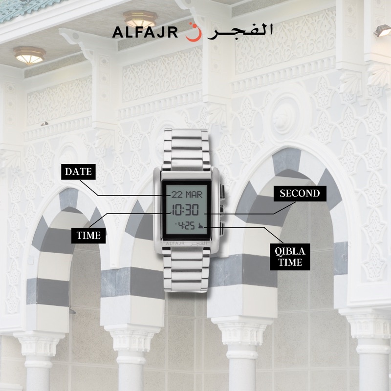 Ready stok | Jam Al Fajr WS-06S - Classic Watch Exclusive