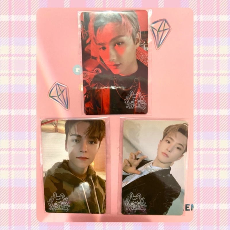 Photocard Seventeen Attacca (Jun, Hoshi, Vernon)