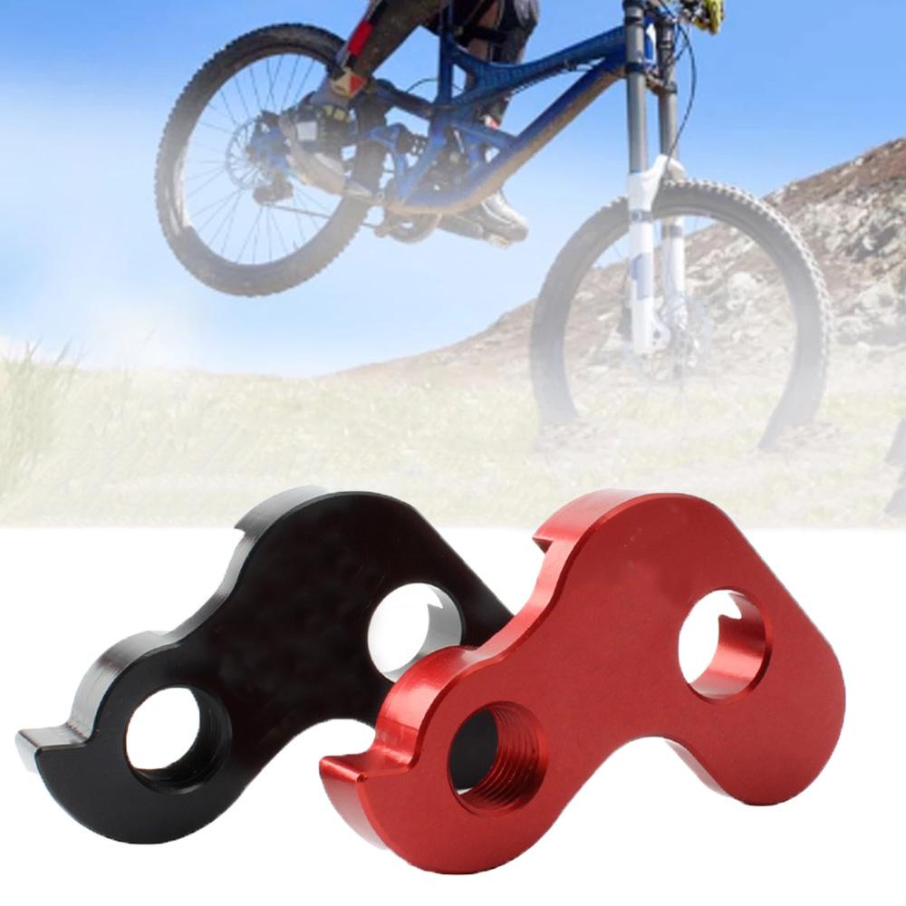 Lanfy Bike Rear Derailleur Hanger Paduan Aluminium Tahan Lama Sepeda Lipat Satu Kecepatan Dimodifikasi