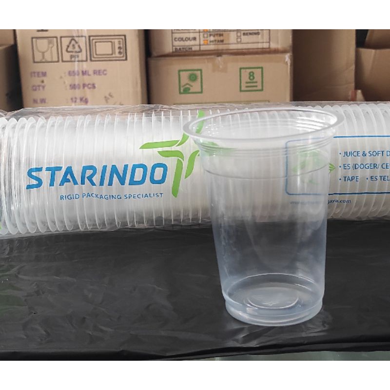 Cup Starindo 12Oz 14 Oz 16 Oz Tanpa tutup