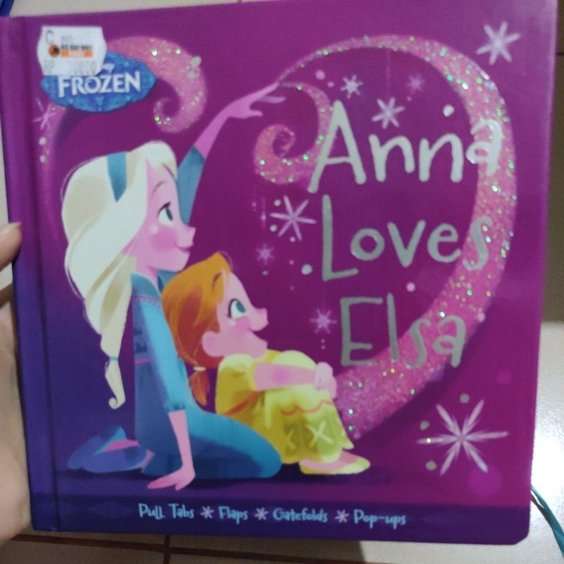 POP UPS PULL TABS FROZEN ANNA LOVES ELSA