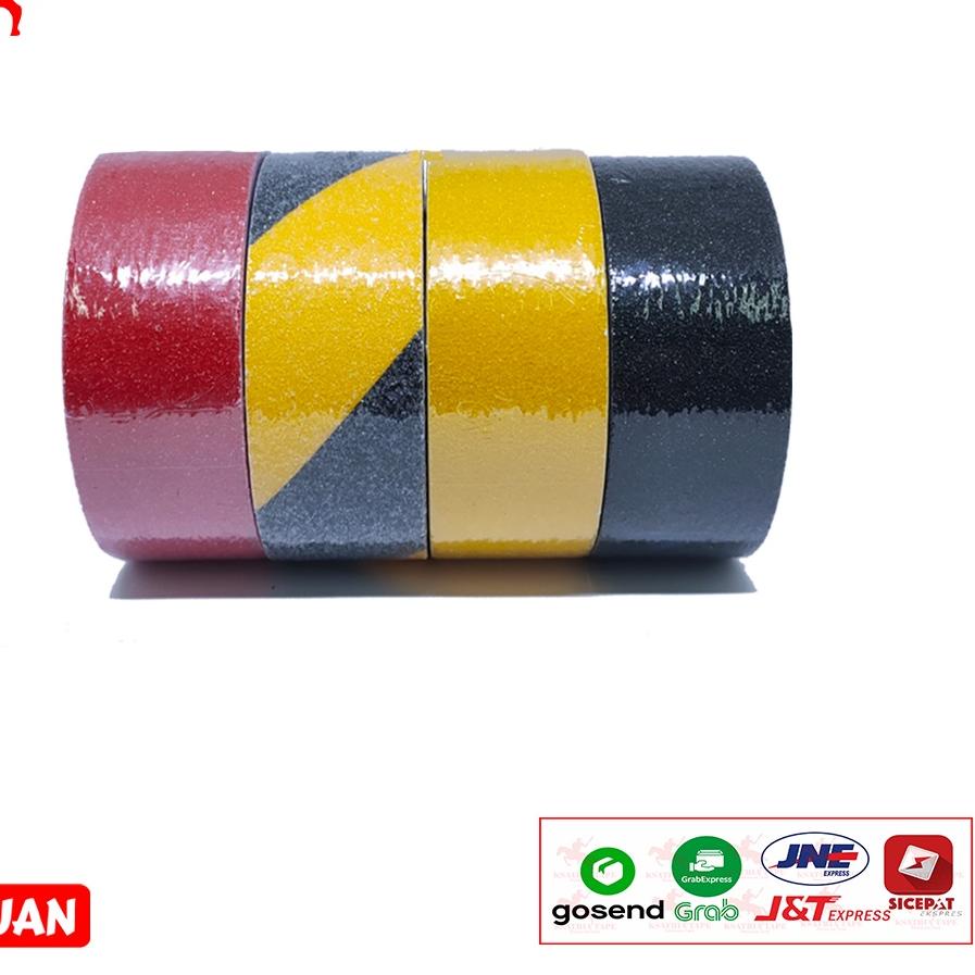 

Harga Bersahabat ⋆ Lakban Lantai Anti Slip Ksatria Tape Isolasi Tape Safety Walk Anti Licin Tape Ukuran 50MM X 5M,,,