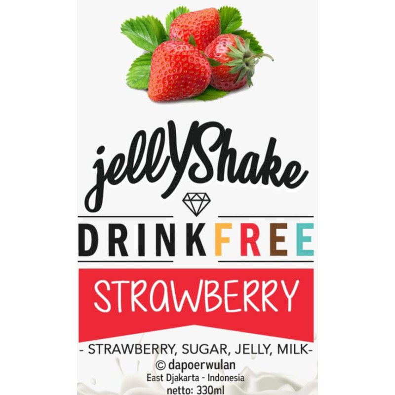 

DRINKFREE Jelly shake/minuman jell