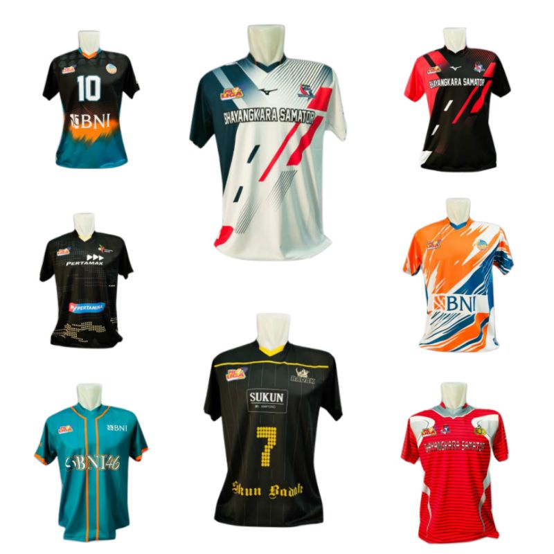 PROMO baju voli volly cowok cewek full printing proliga 2022 / baju voli volly cowok cewe full print