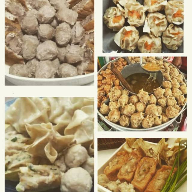 

Siomay bakso dan tahu bakso