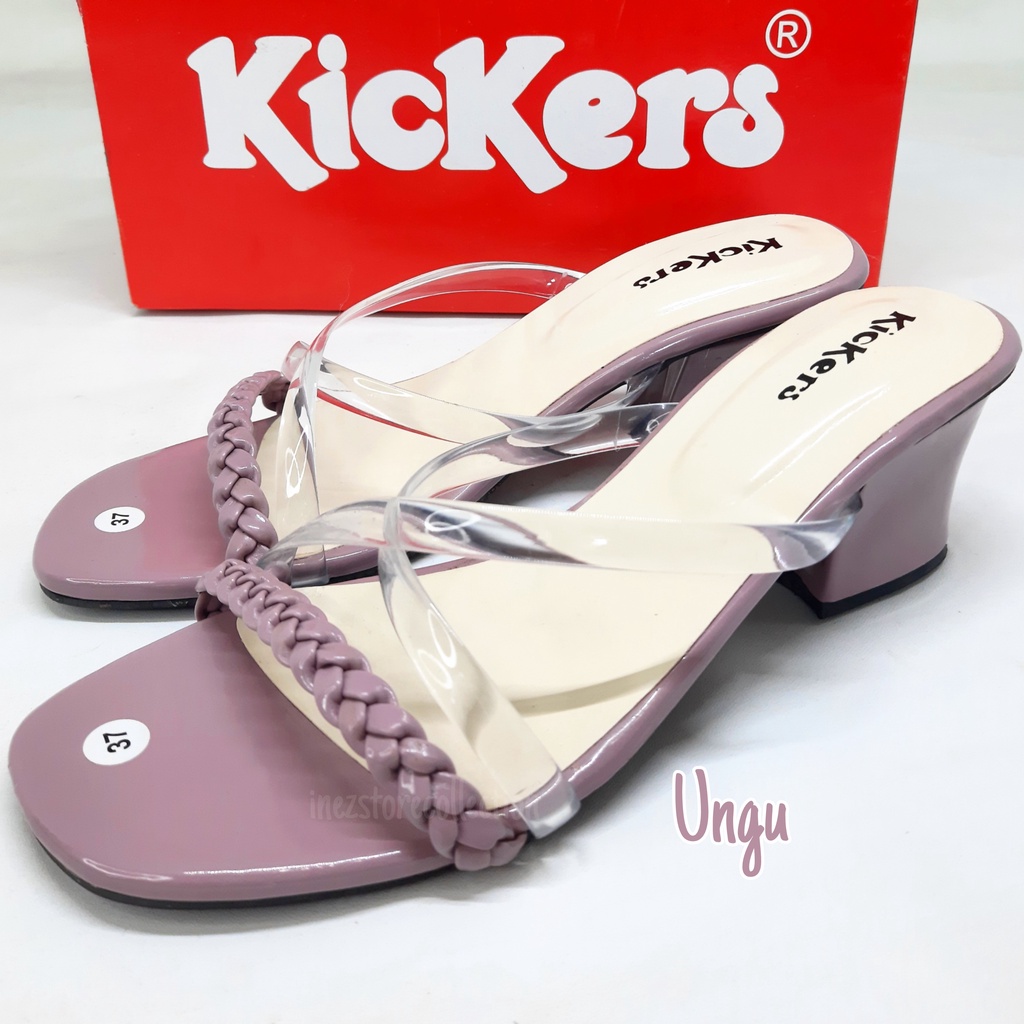 WEDGES SANDAL WANITA JELLY KICKERS TERBARU K-02 MURAH GROSIR