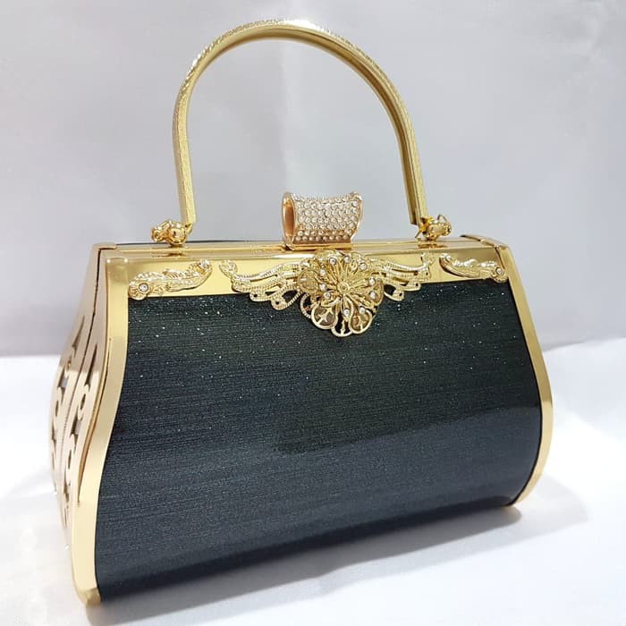 FV29 Clutch Ysl With Box / Tas Wanita / Tas Cewek / Tas Import
