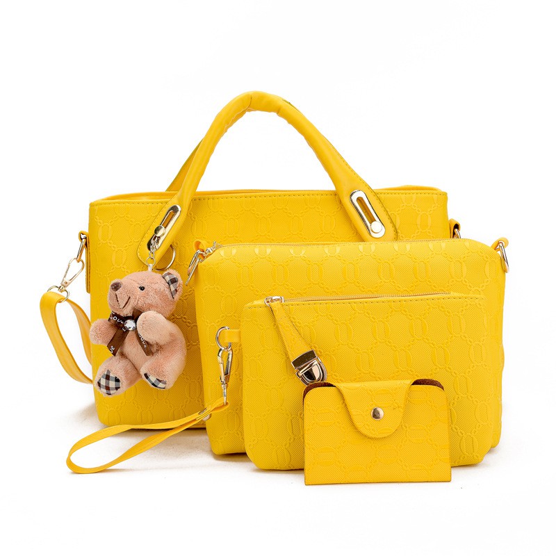 TAS DOLLY 4IN1 JX 100 (2 TAS BISA 1KG) TAS WANITA BEST SELLER - TAS TEDDY 4IN1 - TAS IMPORT BATAM